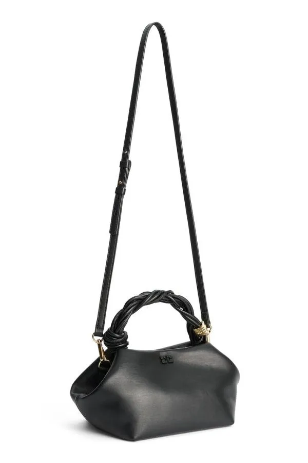 Bags GANNI Top Handle Black Small Bou Bag Black