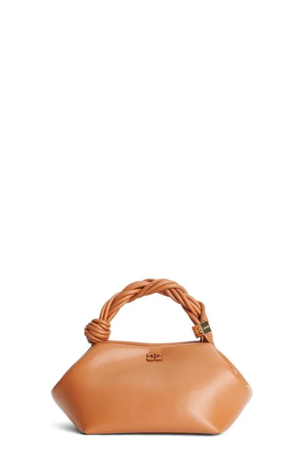 Bags GANNI Top Handle Caramel Small Bou Bag Caramel Caf