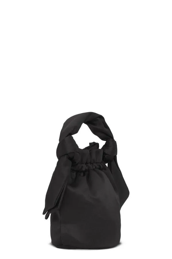 Bags GANNI Top Handle Occasion Top Handle Knot Bag Black