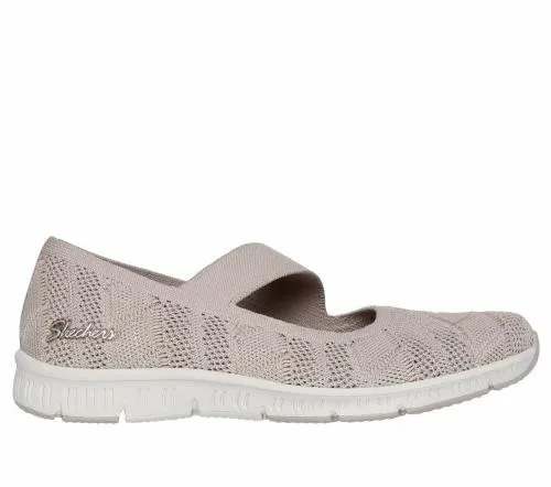 BeCool 8211 Sweet Knit Taupe Women SKECHERS SlipOn