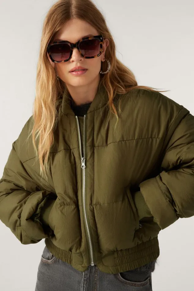 BellyCropped Jacket Clothing Baandsh Jackets and Coats