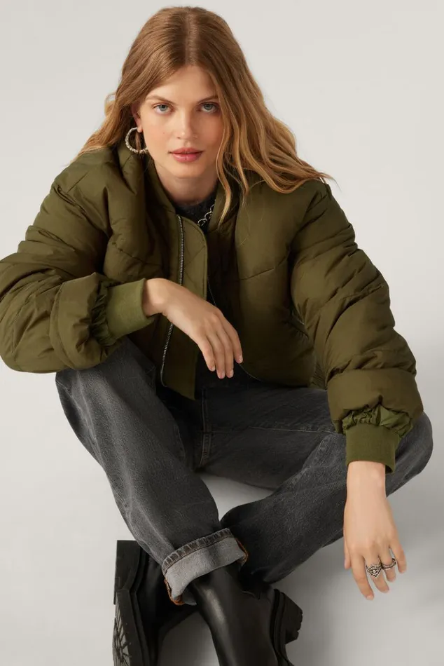 BellyCropped Jacket Clothing Baandsh Jackets and Coats