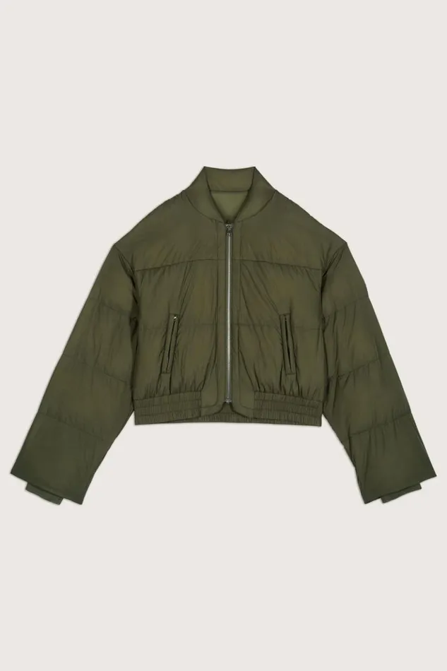 BellyCropped Jacket Clothing Baandsh Jackets and Coats