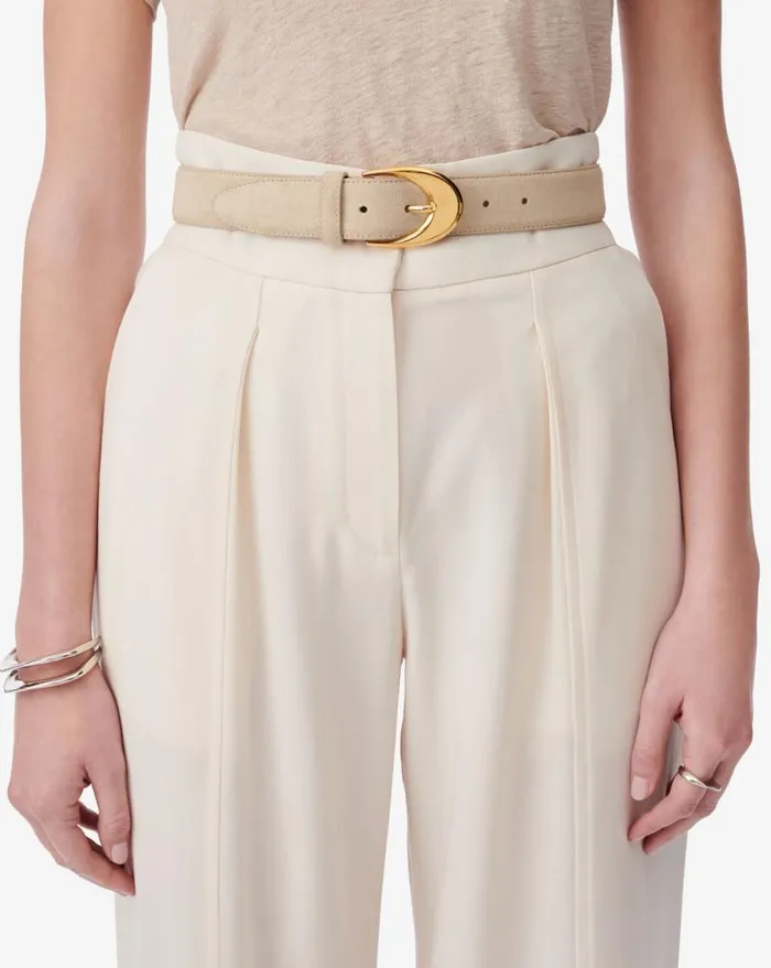 Belts Women IRO LORA SUEDE LEATHER BELT