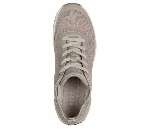 Billion 2 8211 Winning Streak Taupe Women SKECHERS Lace Up