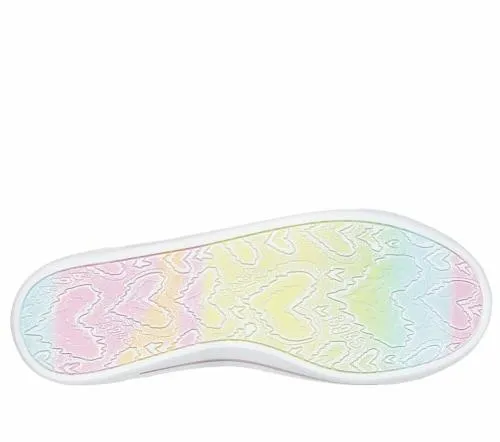 BOBS B Cute 20 8211 Dainty Look White Multi Women SKECHERS SlipOn