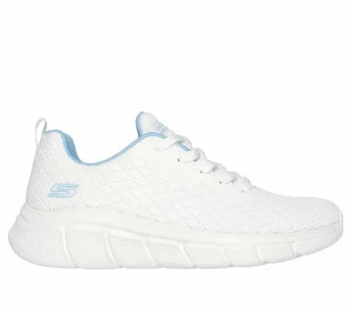 BOBS Sport B Flex 8211 Quick Pivot Off White Women SKECHERS Lace Up
