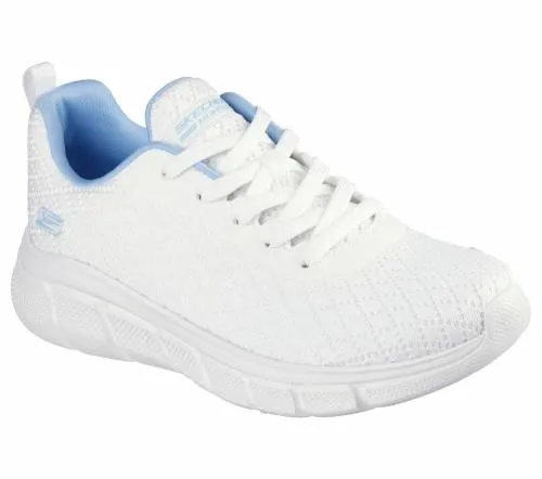 BOBS Sport B Flex 8211 Quick Pivot Off White Women SKECHERS Lace Up