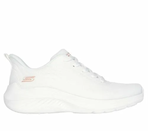 BOBS Sport Squad Waves 8211 Still Wading White Women SKECHERS Lace Up