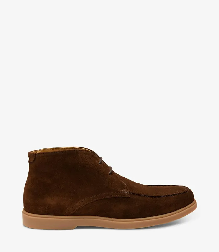 Boots Loake Men Amalfi Chocolate Brown Suede