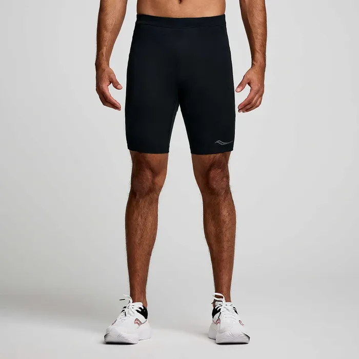 Bottoms Men8217s Fortify Lined Half Tight Black 8211 Saucony Men
