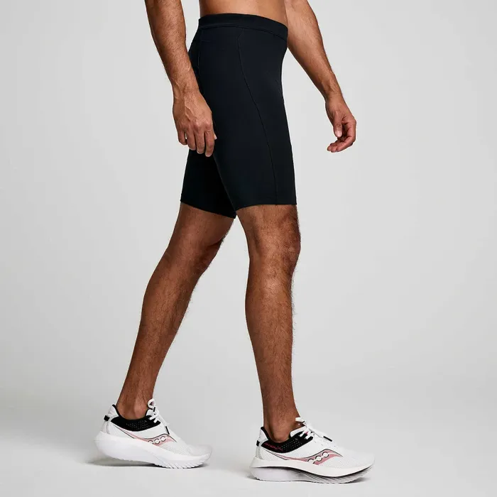 Bottoms Men8217s Fortify Lined Half Tight Black 8211 Saucony Men Bottoms Men8217s Fortify Lined Half Tight Black 8211 Saucony Men