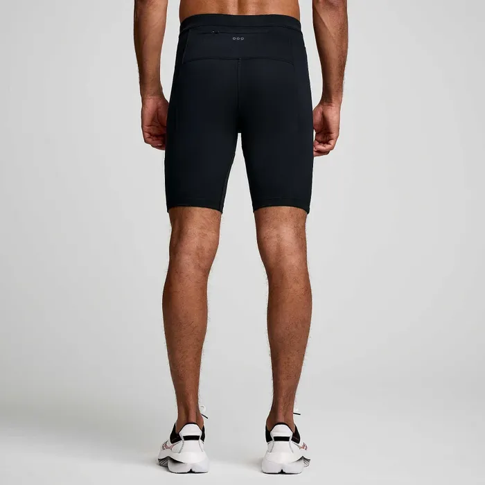 Bottoms Men8217s Fortify Lined Half Tight Black 8211 Saucony Men Bottoms Men8217s Fortify Lined Half Tight Black 8211 Saucony Men