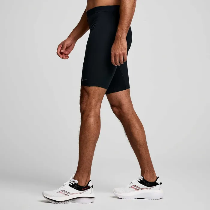 Bottoms Men8217s Fortify Lined Half Tight Black 8211 Saucony Men Bottoms Men8217s Fortify Lined Half Tight Black 8211 Saucony Men