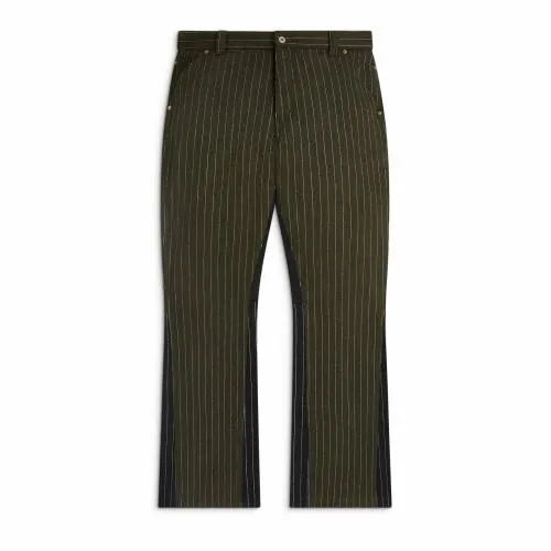 Bottoms WomenMen Gallery Dept BUSINESS CARPENTER FLARE LUXE Dark Green