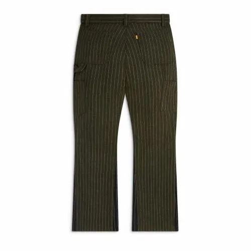 Bottoms WomenMen Gallery Dept BUSINESS CARPENTER FLARE LUXE Dark Green