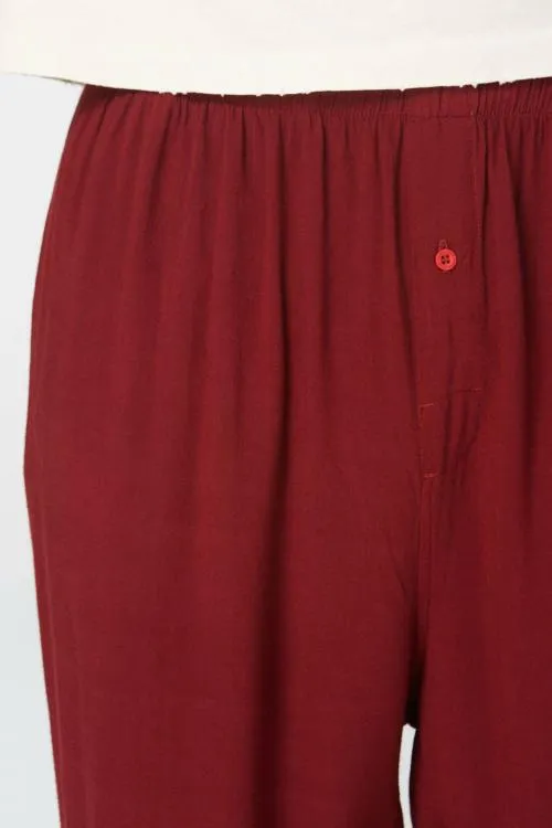 Bottoms WomenMen Gallery Dept CHATEAU JOSU PAJAMAS Burgundy