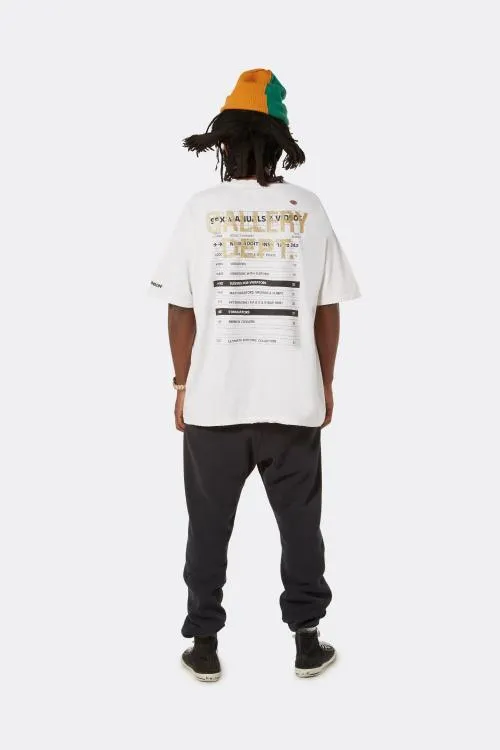 Bottoms WomenMen Gallery Dept GD ENGLISH LOGO SWEATPANT Black