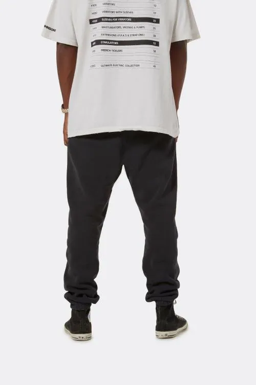 Bottoms WomenMen Gallery Dept GD ENGLISH LOGO SWEATPANT Black