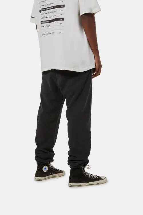 Bottoms WomenMen Gallery Dept GD ENGLISH LOGO SWEATPANT Black