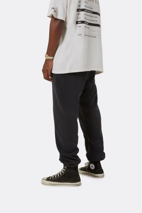 Bottoms WomenMen Gallery Dept GD ENGLISH LOGO SWEATPANT Black