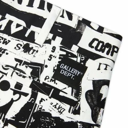 Bottoms WomenMen Gallery Dept GOOD LUCK SHORTS White