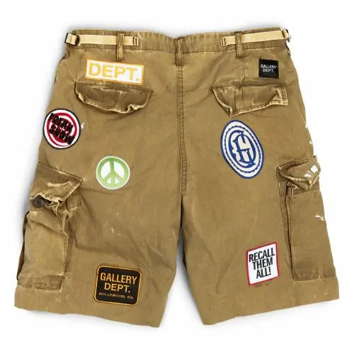 Bottoms WomenMen Gallery Dept KENZIE FATIGUE CARGO SHORTS Olive