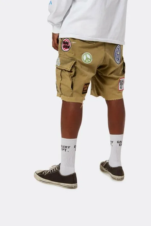 Bottoms WomenMen Gallery Dept KENZIE FATIGUE CARGO SHORTS Olive
