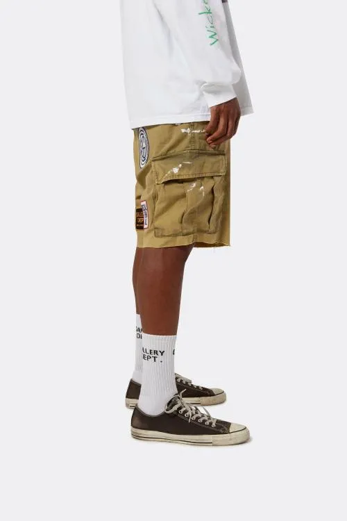 Bottoms WomenMen Gallery Dept KENZIE FATIGUE CARGO SHORTS Olive