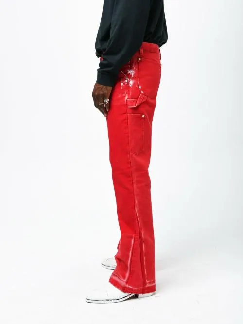 Bottoms WomenMen Gallery Dept LA FLARE CARPENTER Super Red