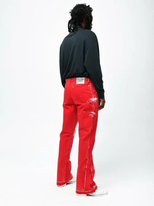 Bottoms WomenMen Gallery Dept LA FLARE CARPENTER Super Red