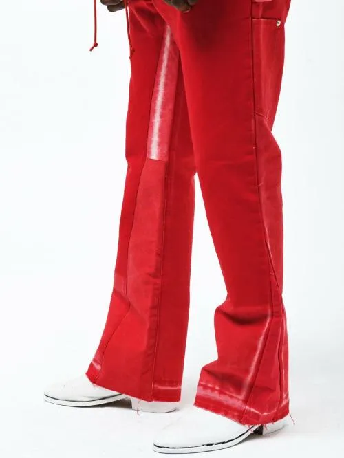 Bottoms WomenMen Gallery Dept LA FLARE CARPENTER Super Red