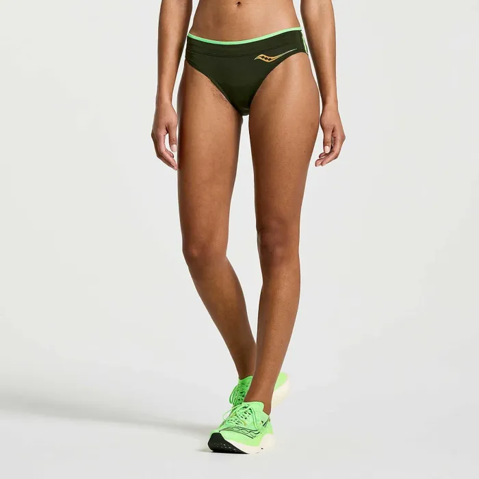 Bottoms Women Saucony Women8217s Elite Brief Short Umbra