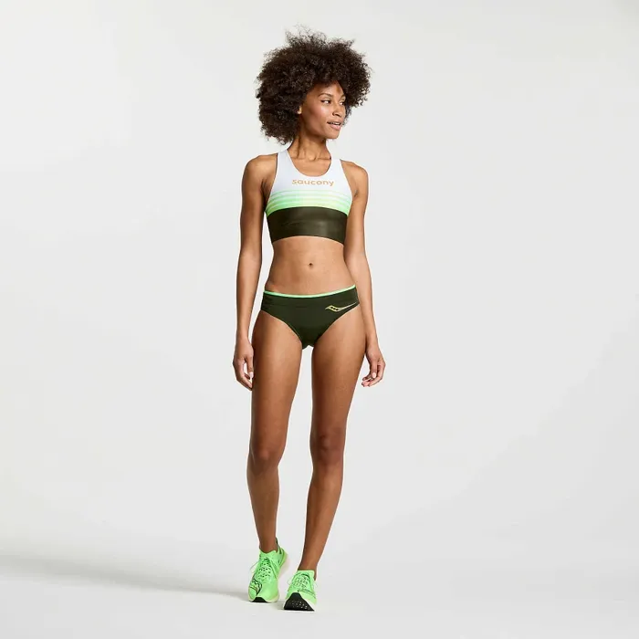 Bottoms Women Saucony Women8217s Elite Brief Short Umbra