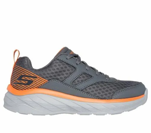 Boundless 8211 UnmatchedPace Charcoal Orange Kids SKECHERS Kids UK Sizes 9525