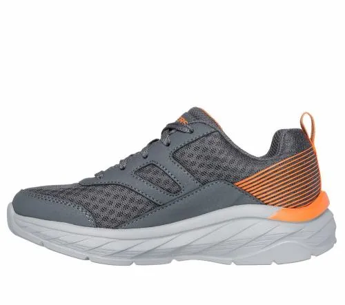 Boundless 8211 UnmatchedPace Charcoal Orange Kids SKECHERS Kids UK Sizes 9525
