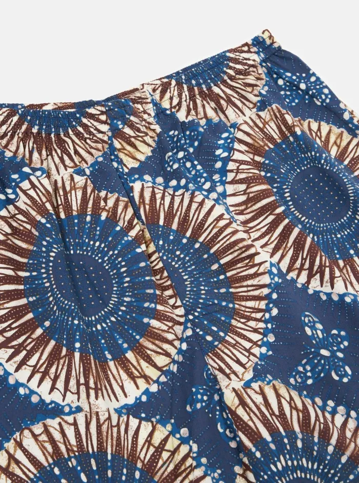 Boxer Short In Navy Hokkoh Print Men Universal Works Underwear