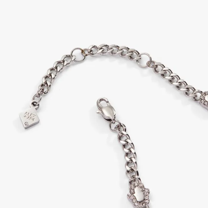 Bracelets Women Alex And Ani Hamsa Curb Chain Bracelet Stainless Steel Silver