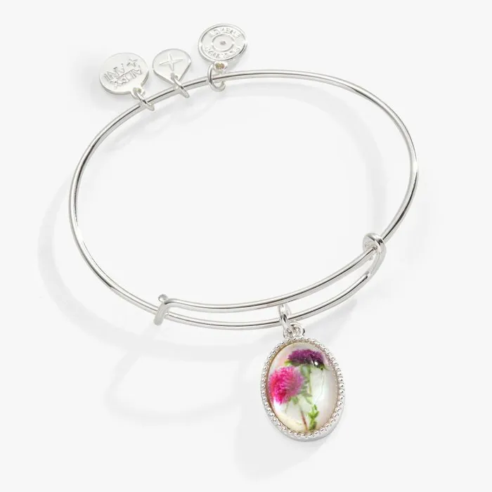 Bracelets Women Alex And Ani Printed Flower 039Grandmother039 Charm Bangle Silver Bracelets Women Alex And Ani Printed Flower 039Grandmother039 Charm Bangle Silver