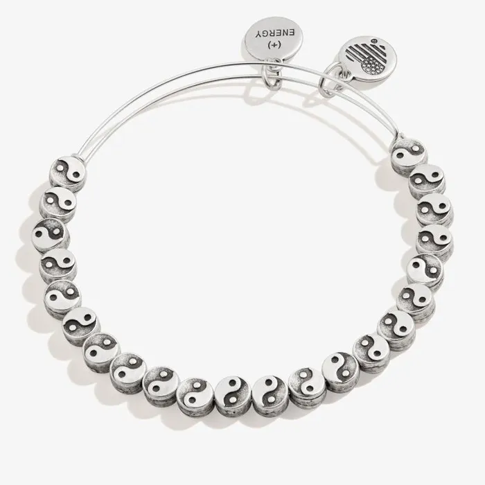 Bracelets Women Alex And Ani Yin Yang Beaded Bracelet Rafaelian Silver