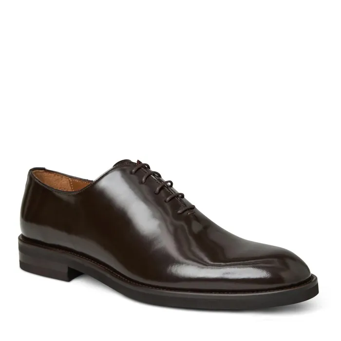 Bruno Magli Claudio Balmoral Leather OxfordBrown Men Dress Shoes