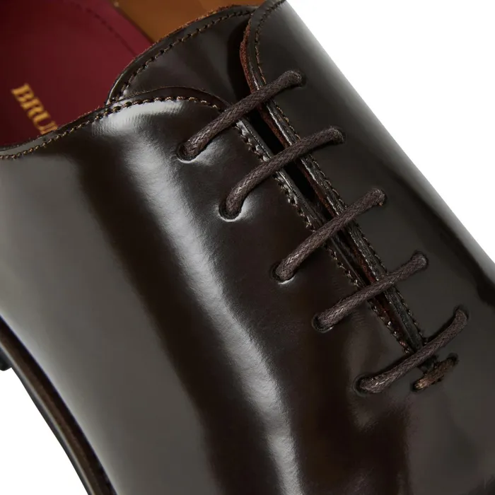 Bruno Magli Claudio Balmoral Leather OxfordBrown Men Dress Shoes
