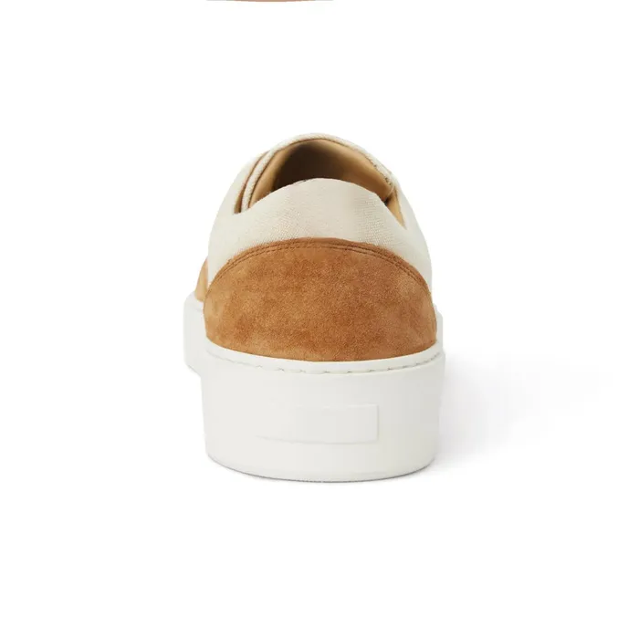 Bruno Magli Darian Sneaker Sand Canvas Men Sneakers