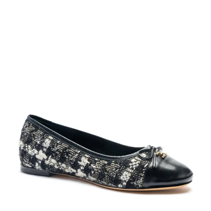 Bruno Magli Donatella Ballet Flat Tweed Women Flats and Loafers