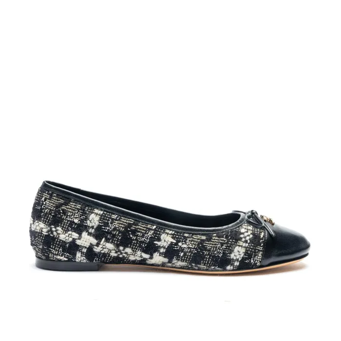Bruno Magli Donatella Ballet Flat Tweed Women Flats and Loafers