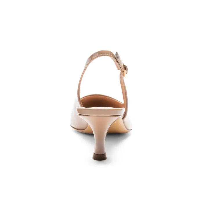 Bruno Magli Palerma Slingback Pump Biscuit Patent Women Evening