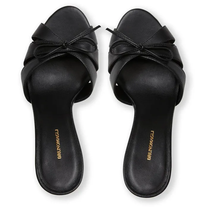 Bruno Magli PEMA Pump BLACK Women Sandals and Slides