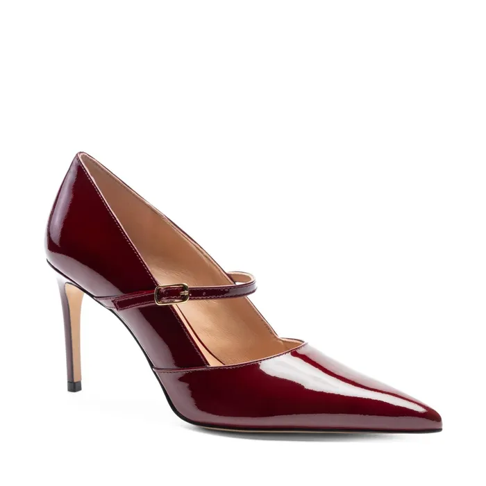Bruno Magli Prima Pump Bordeaux Patent Women Pumps
