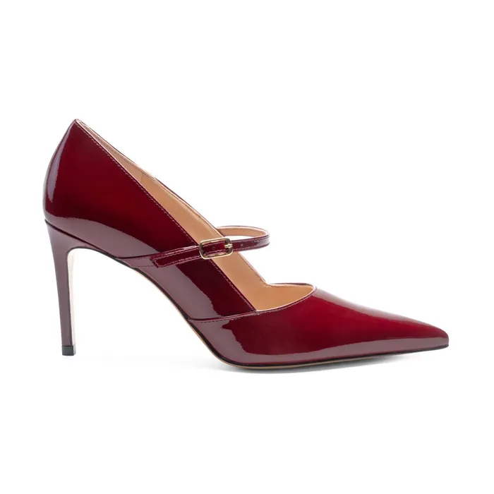 Bruno Magli Prima Pump Bordeaux Patent Women Pumps