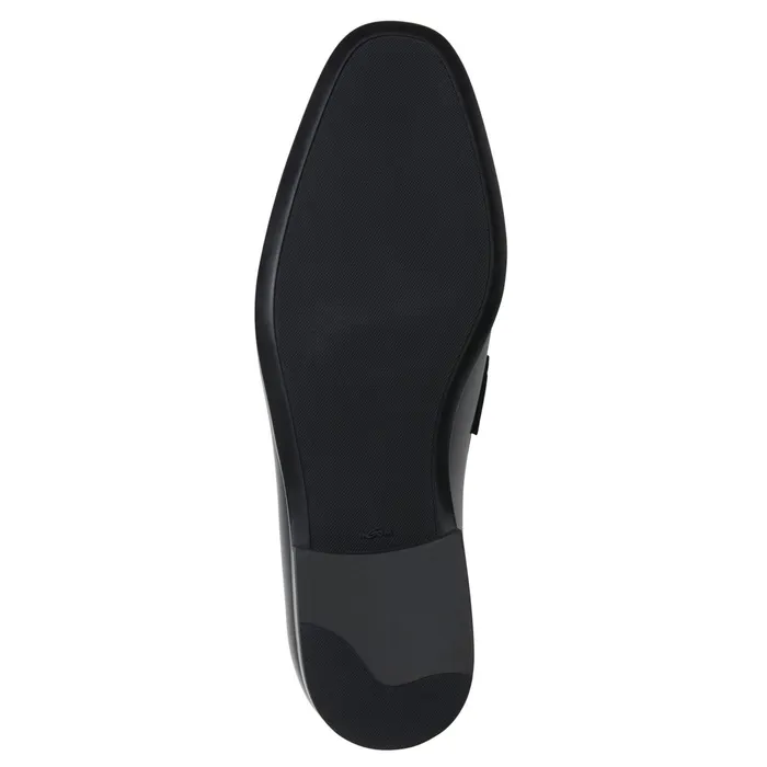 Bruno Magli Saffo Slip On Black Bit Loafer Black Leather Men Loafers and Slipons